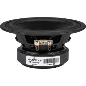 Wavecor WF146WA01 5-3/4" Paper Cone Mid-Woofer 4 Ohm